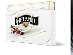 Picture of MELANIE ASSORTED CHOCOLATES, BLACK, WHITE, 1 lb, 2 lb