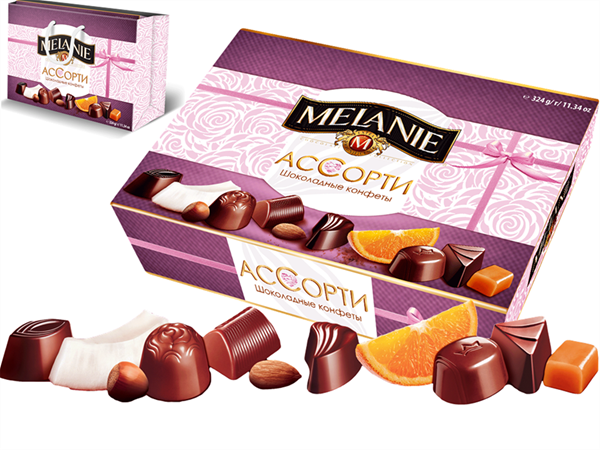 Picture of MELANIE CHERRY SPECIAL SELECTION OF PREMIUM CHOCOLATES 310g / 10.93 oz